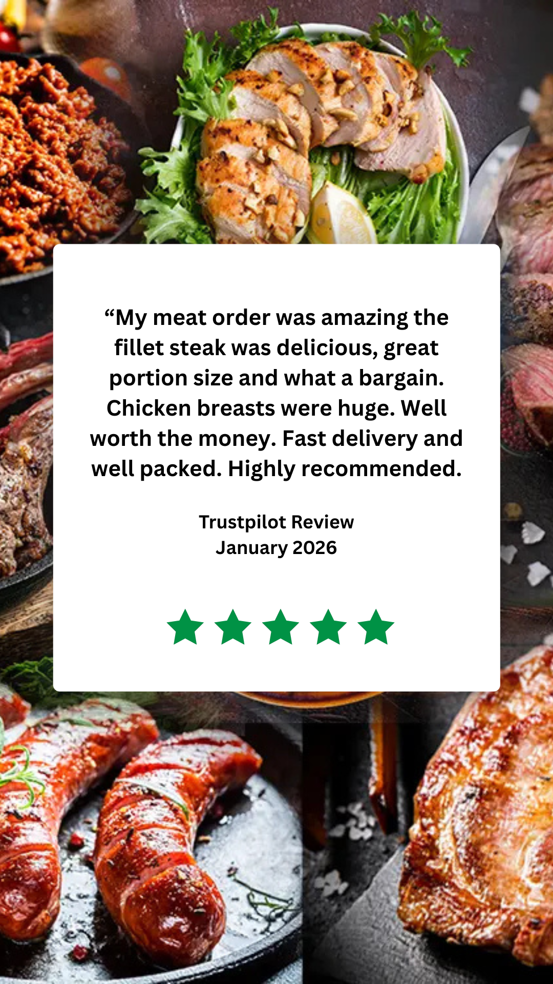 Marks Mobile Butchers Delivery Facebook ad