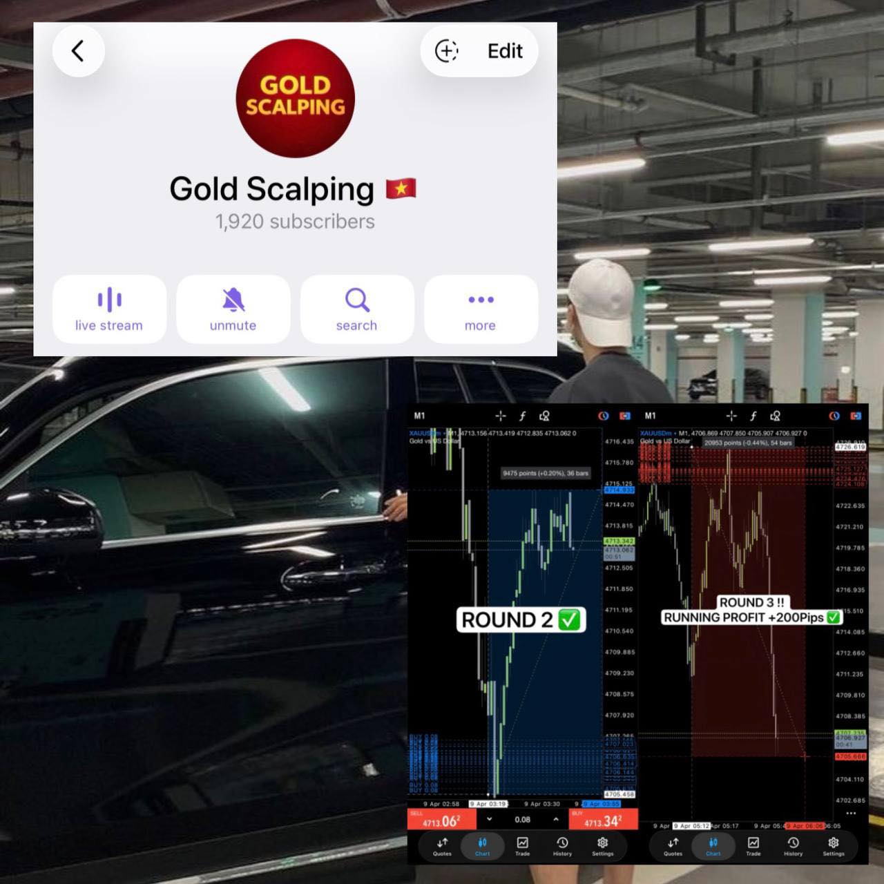 Gold Scalping  Facebook ad
