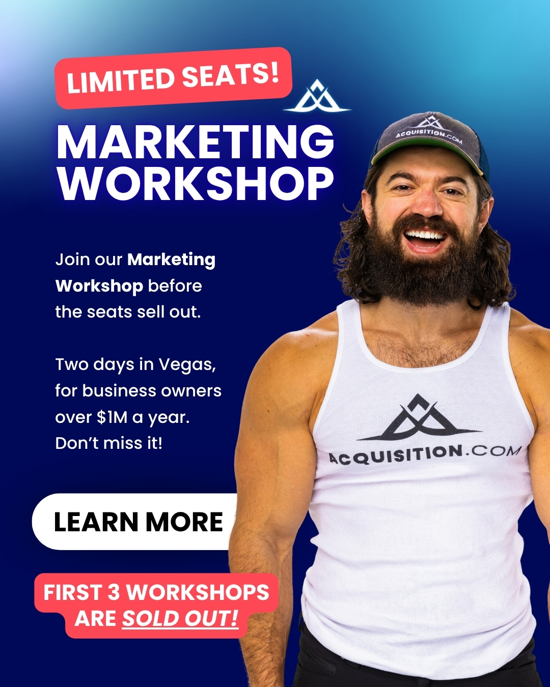Alex Hormozi Facebook ad