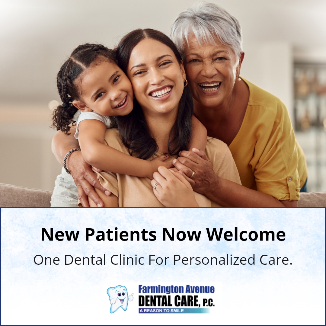 Farmington Avenue Dental Care, P.C. Facebook ad: Enjoy oral health support from a team passionate…