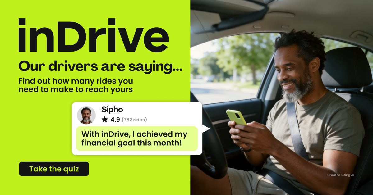 inDrive Facebook ad