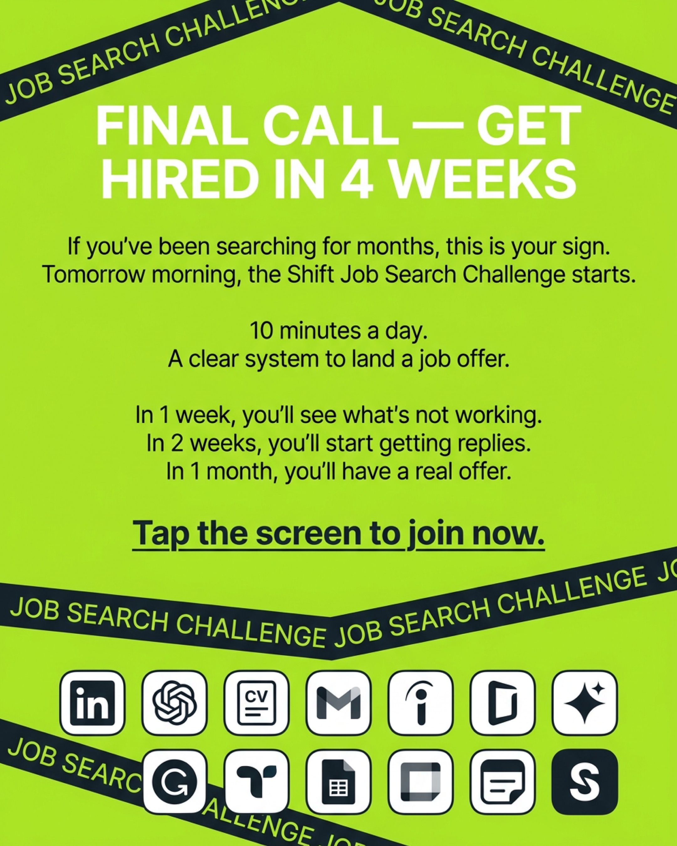 Shift - Transform Your Career Facebook ad