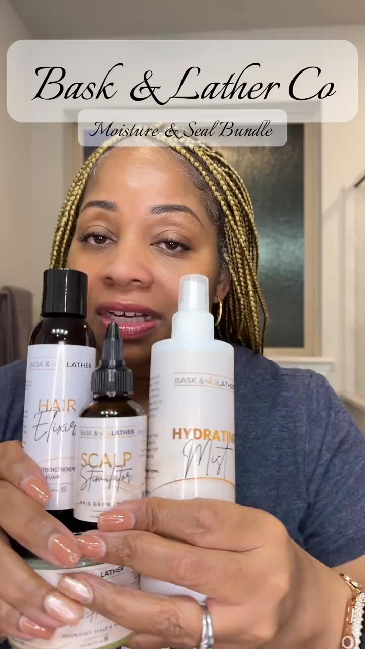 Bask & Lather Co Facebook ad: Lock in Moisture, Unlock Growth