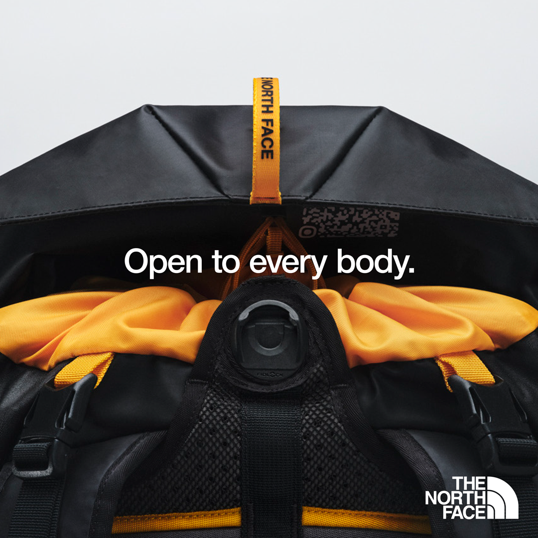 The North Face Facebook ad