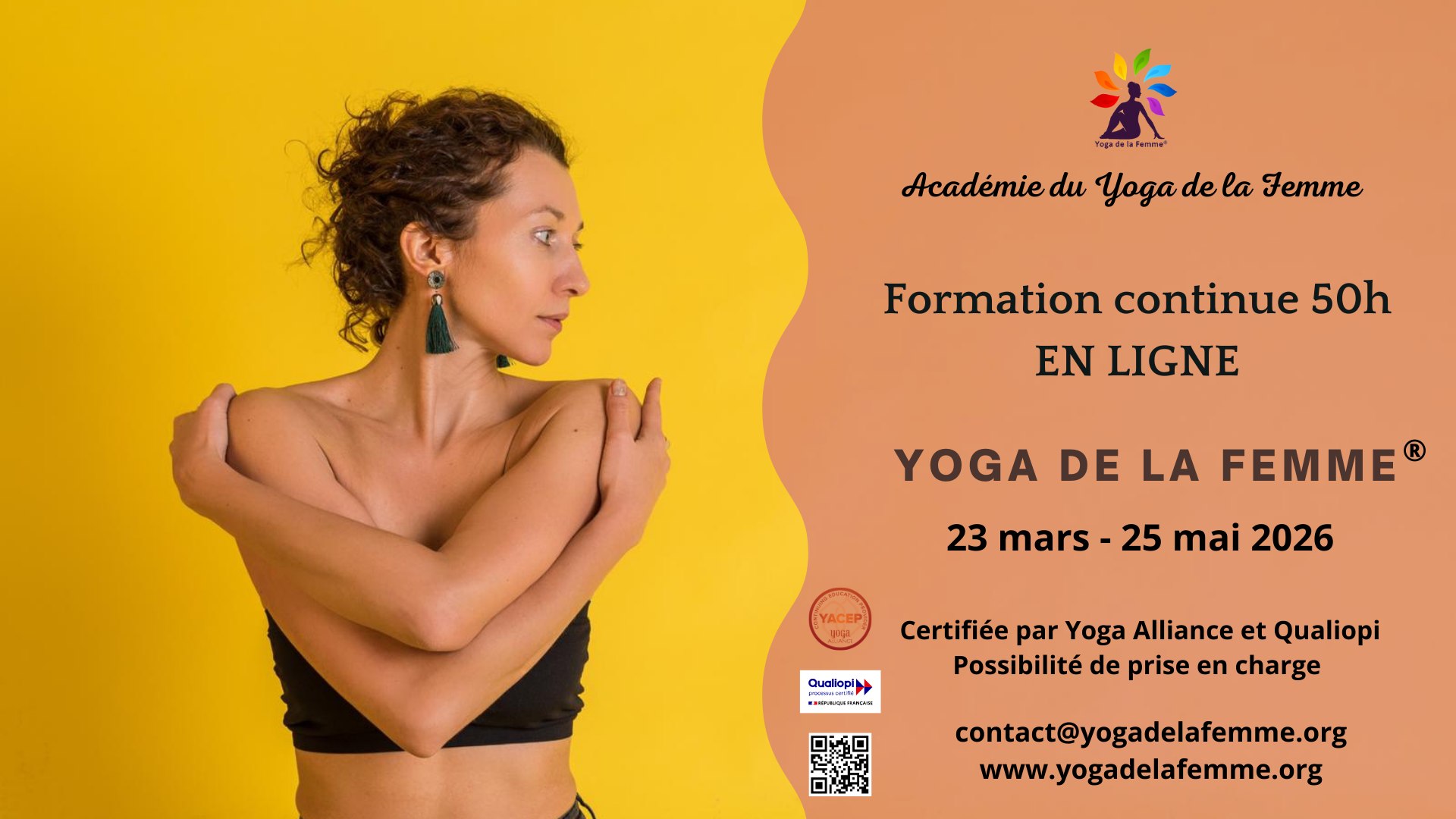 Yoga de la Femme - Tatiana Elle Facebook ad