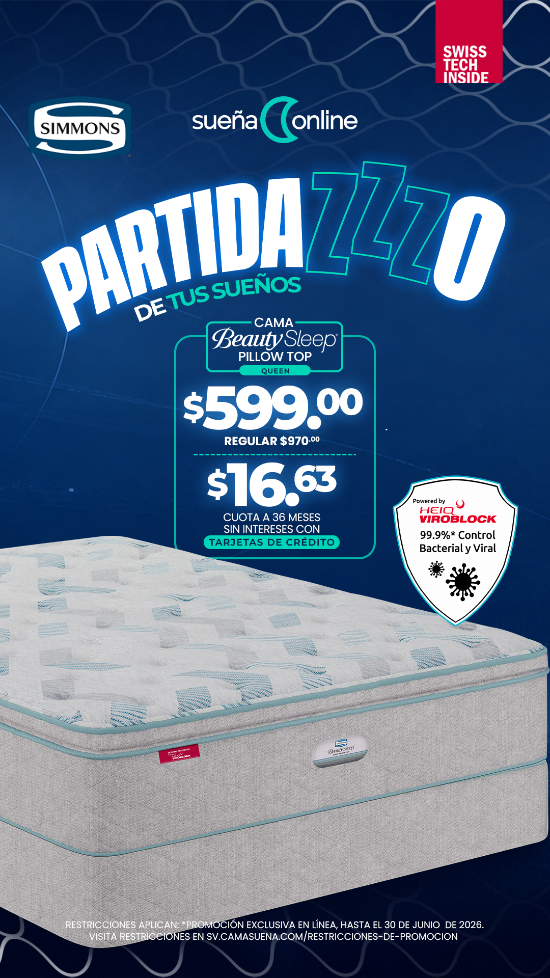 Tiendas Sueña Facebook ad from Jun 15, 2026