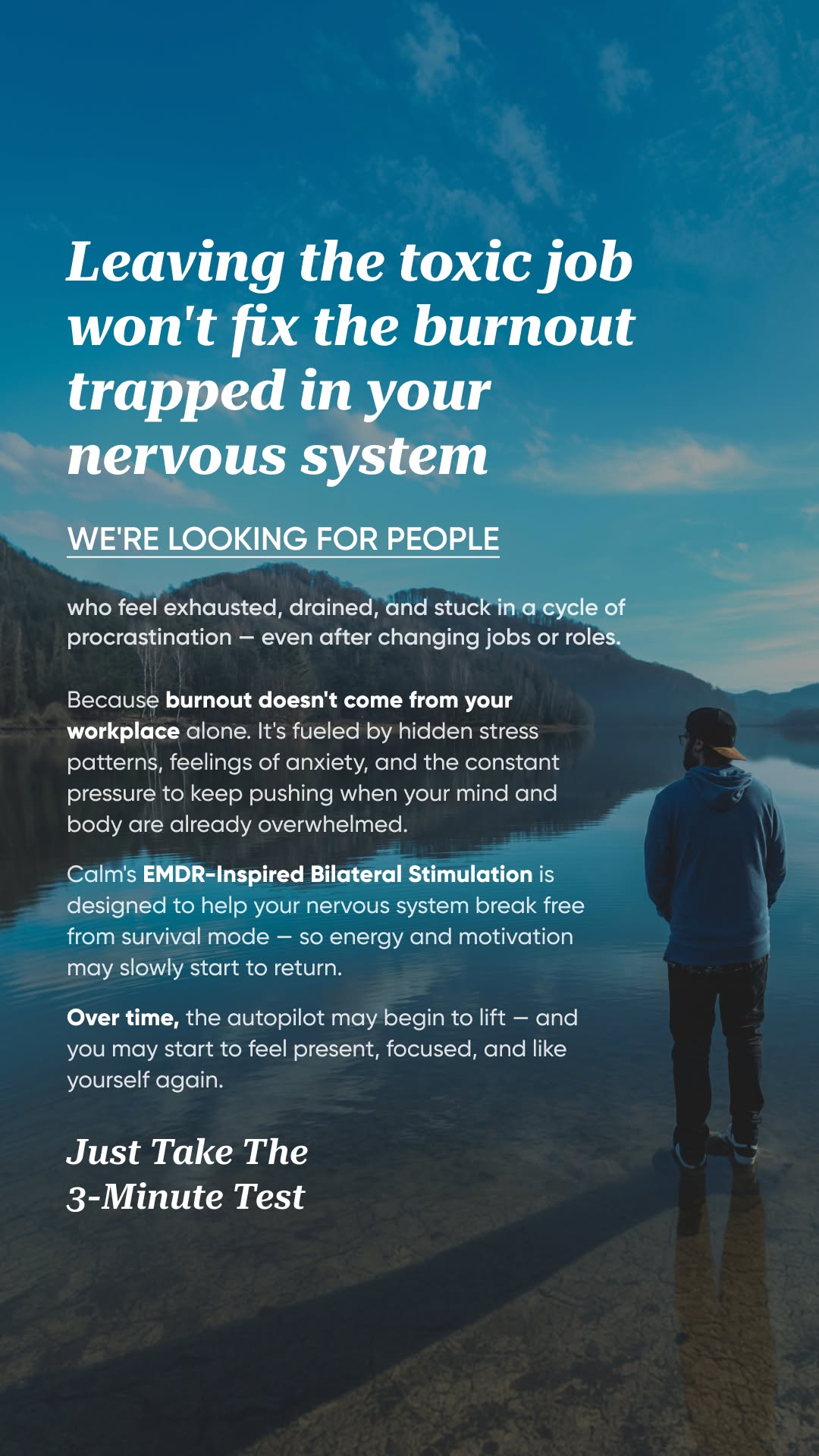 Calm Facebook ad