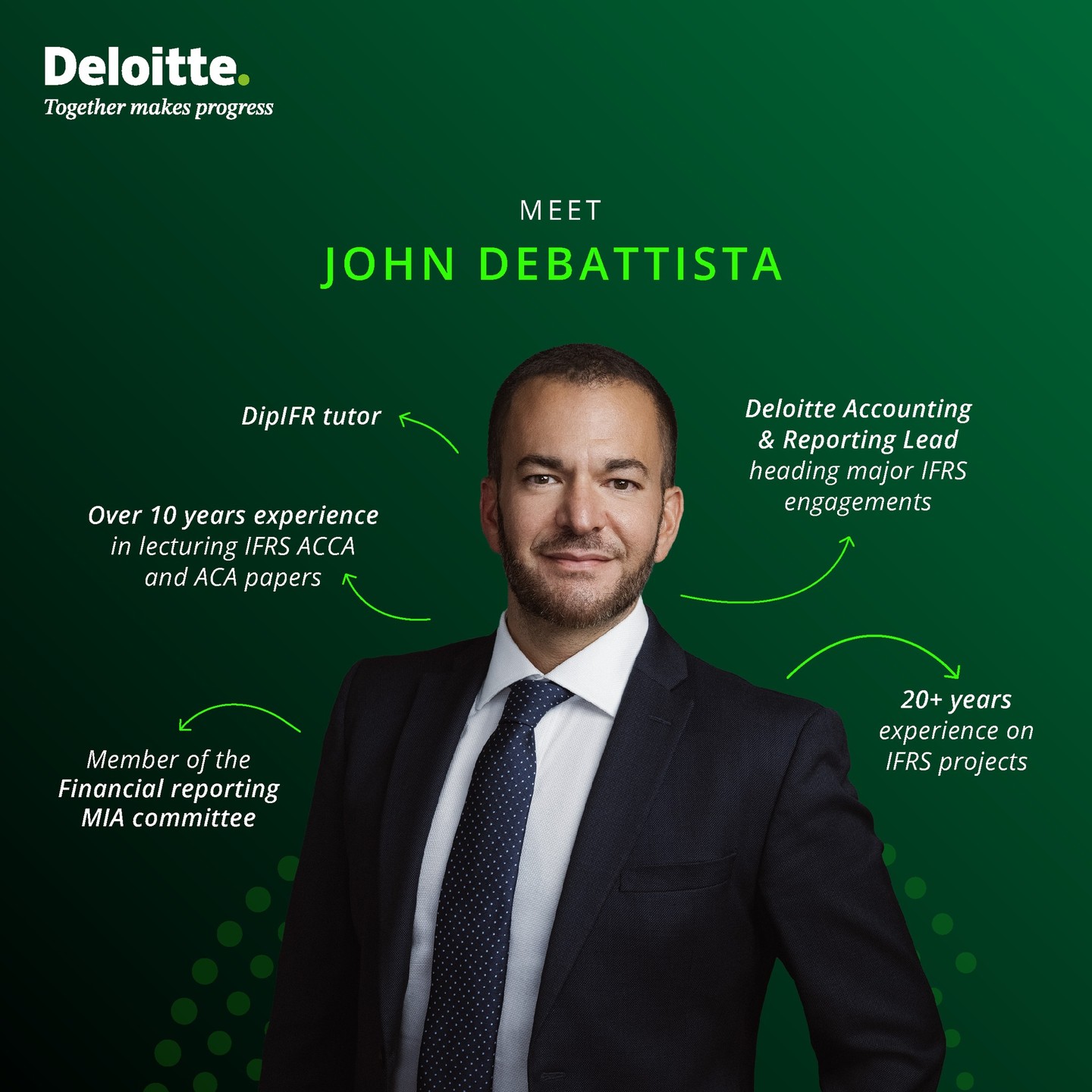 Deloitte Facebook ad: ACCA Diploma in International Financial Reporting (DipIFR)