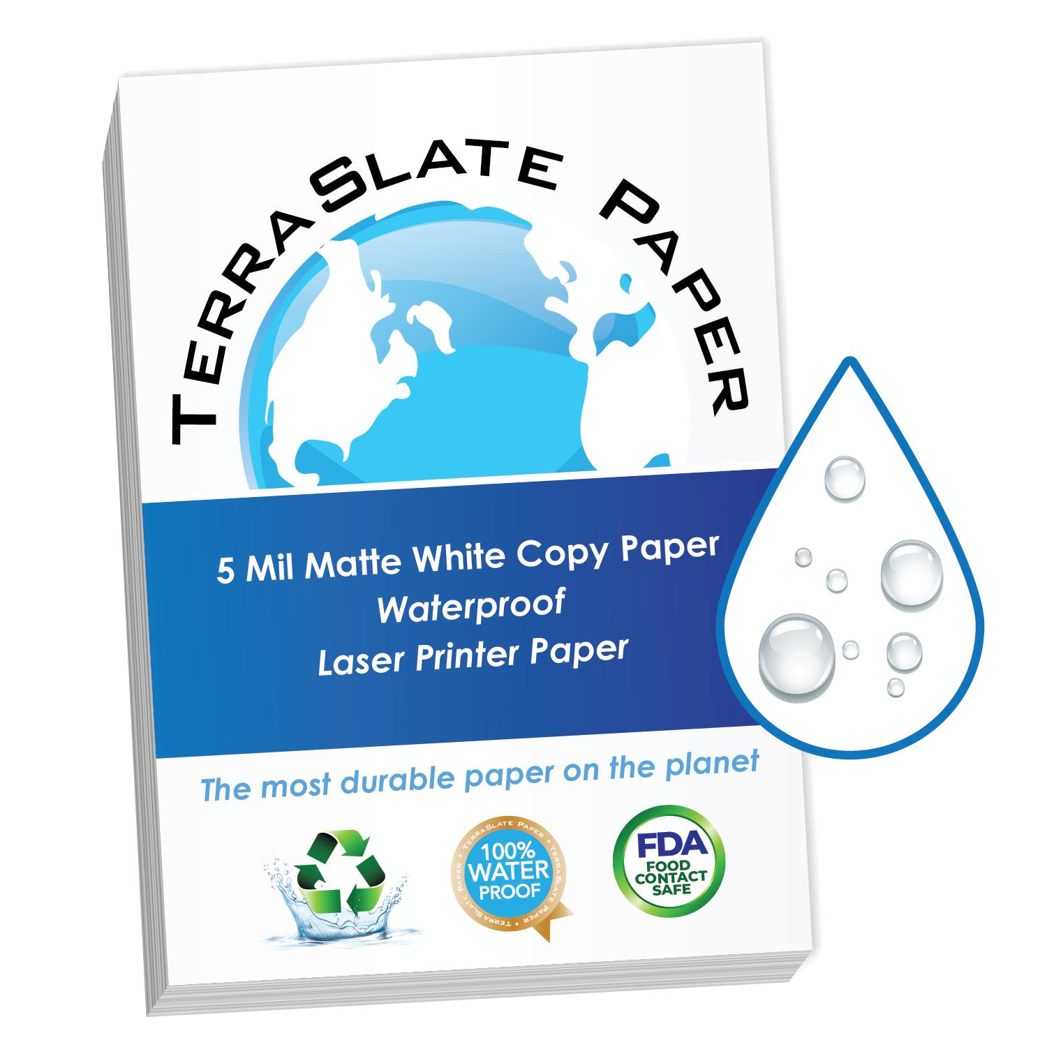 TerraSlate Waterproof Paper & Menus Facebook ad