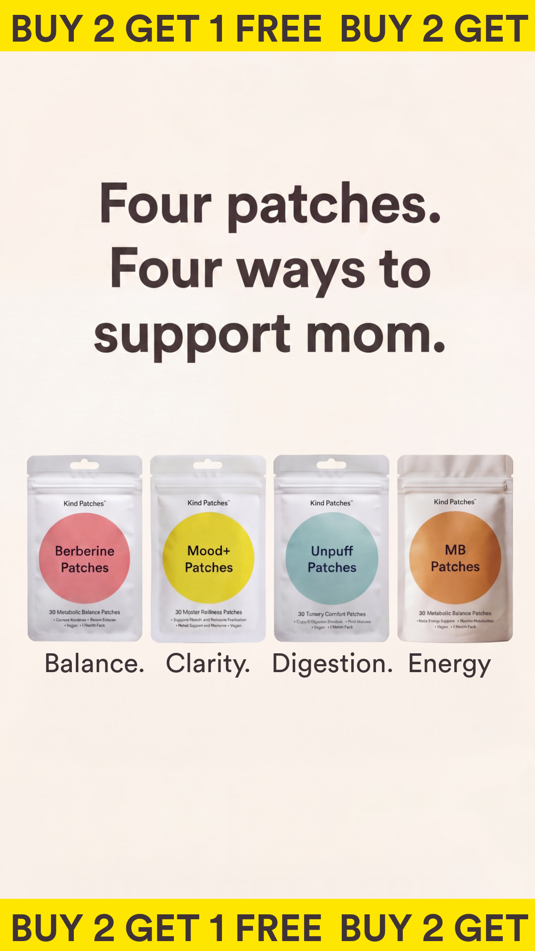 Kind Patches Facebook ad