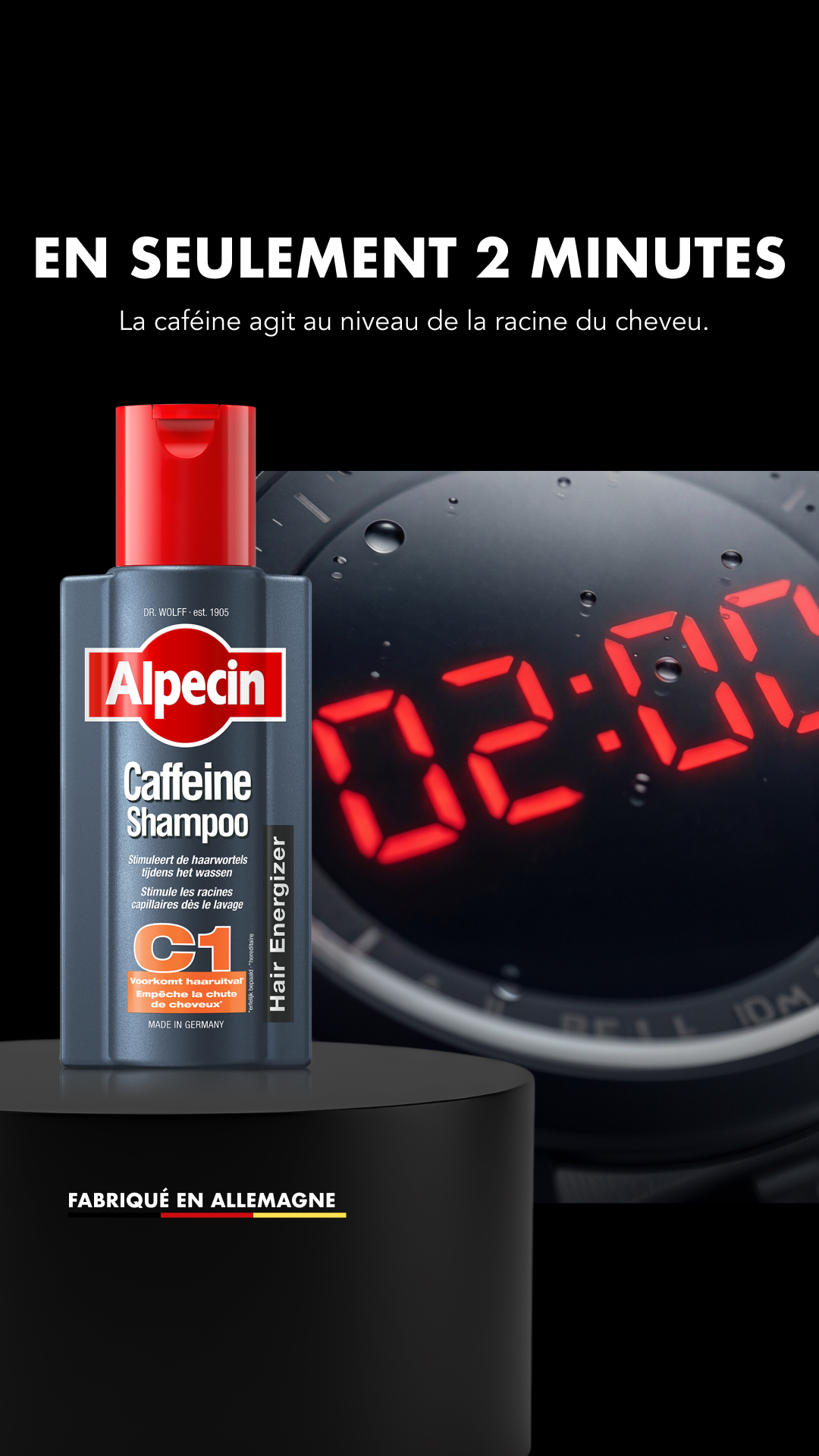 Alpecin Facebook ad