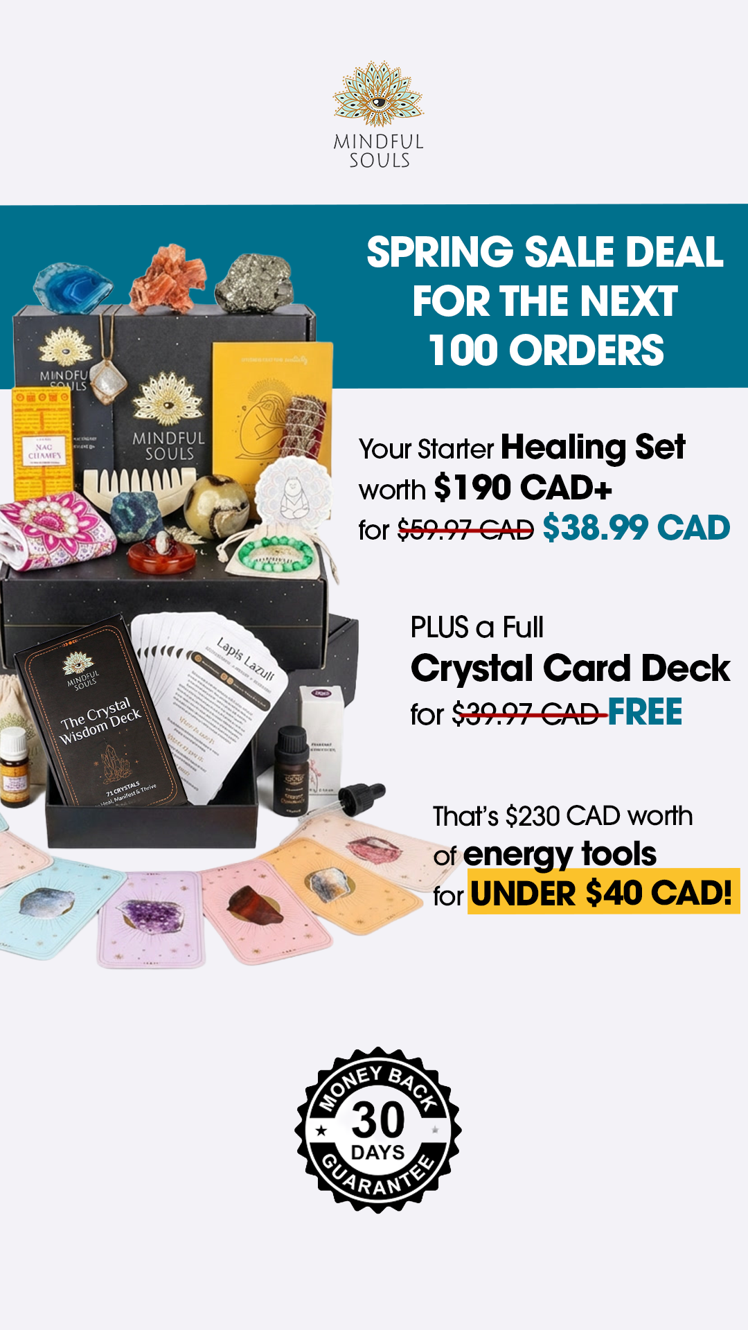 Mindful Souls Facebook ad