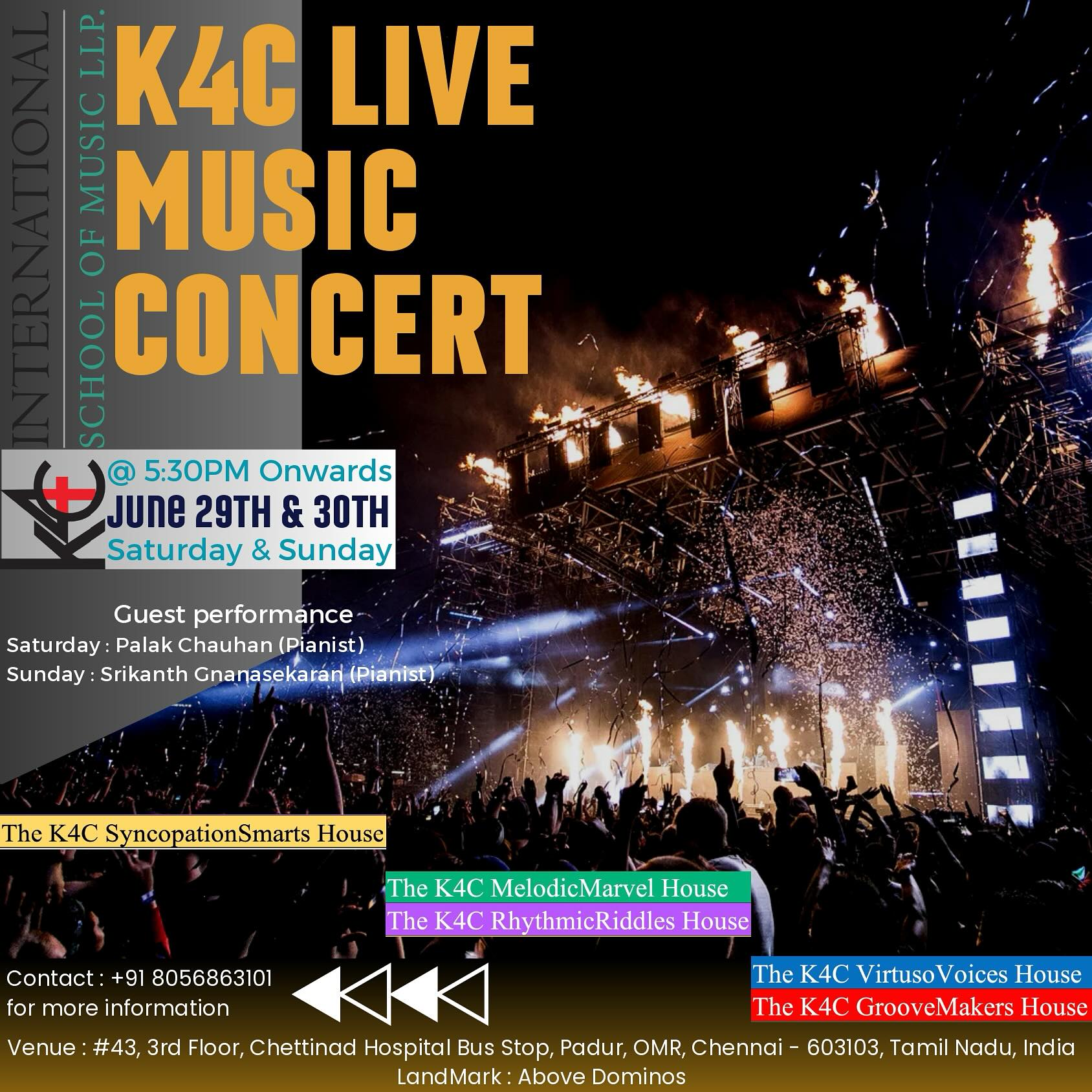 k4cschoolofmusicofficial Facebook ad from Jun 13, 2024