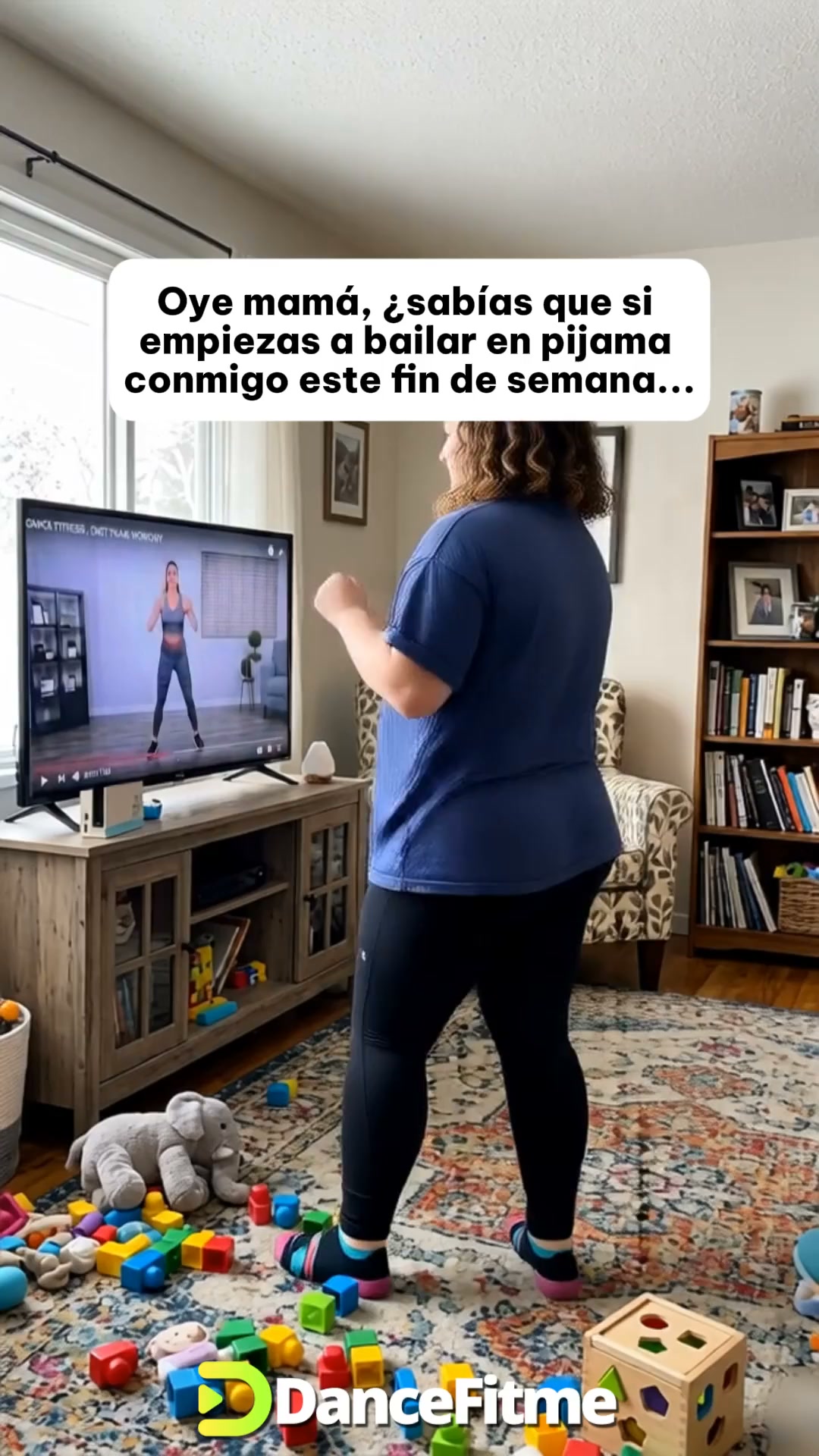 28 day weight loss dance workout Facebook ad: Baila para ponerte en forma