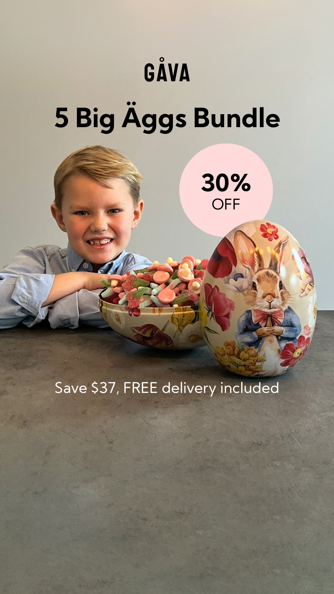 Gavagifting Facebook ad
