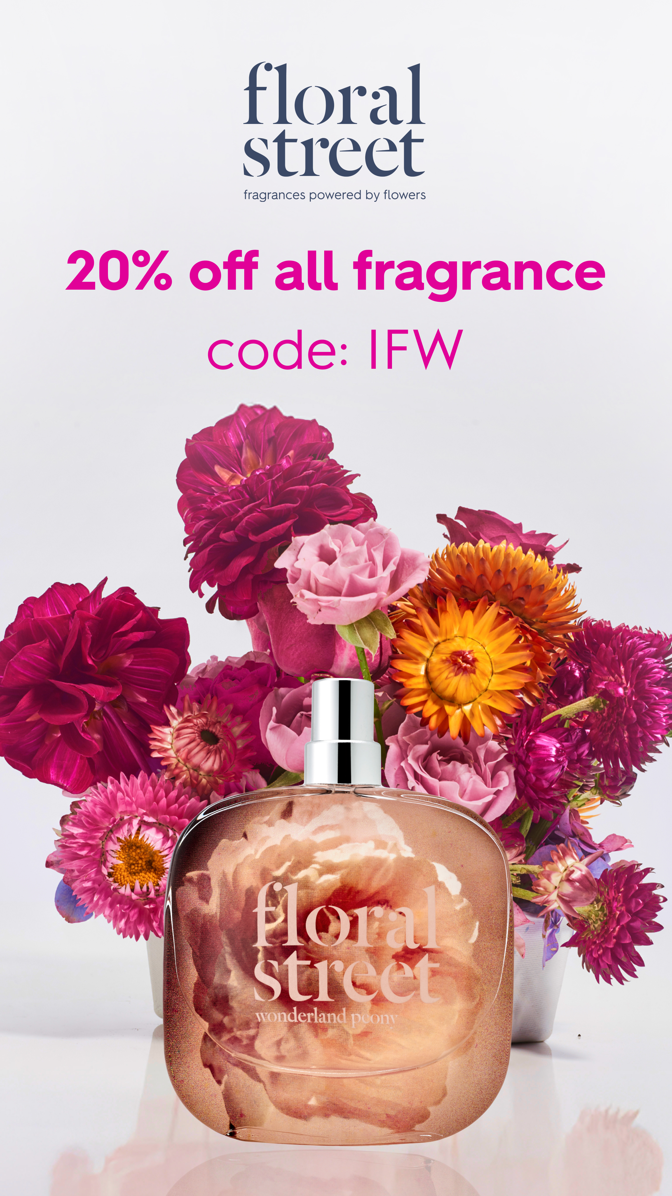 Floral Street Facebook ad
