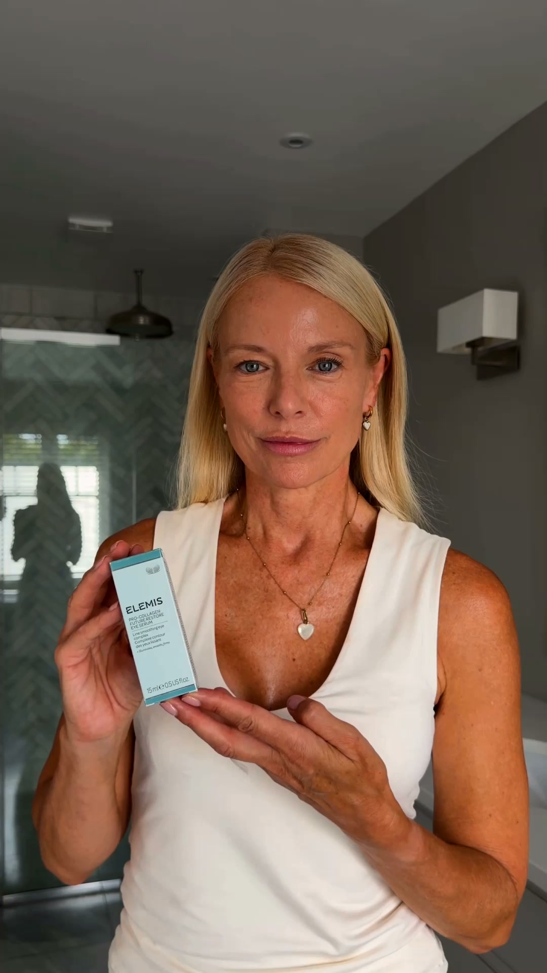 Elemis Facebook ad: NEW Pro-Collagen Future Restore Eye Serum