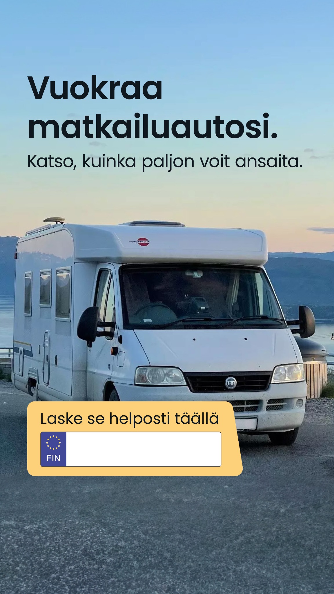 MyCamper Suomi Facebook ad from May 9, 2026