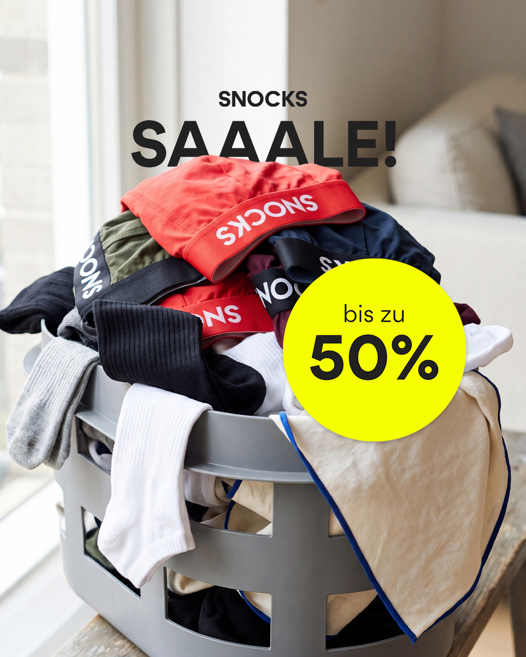Snocks Facebook ad
