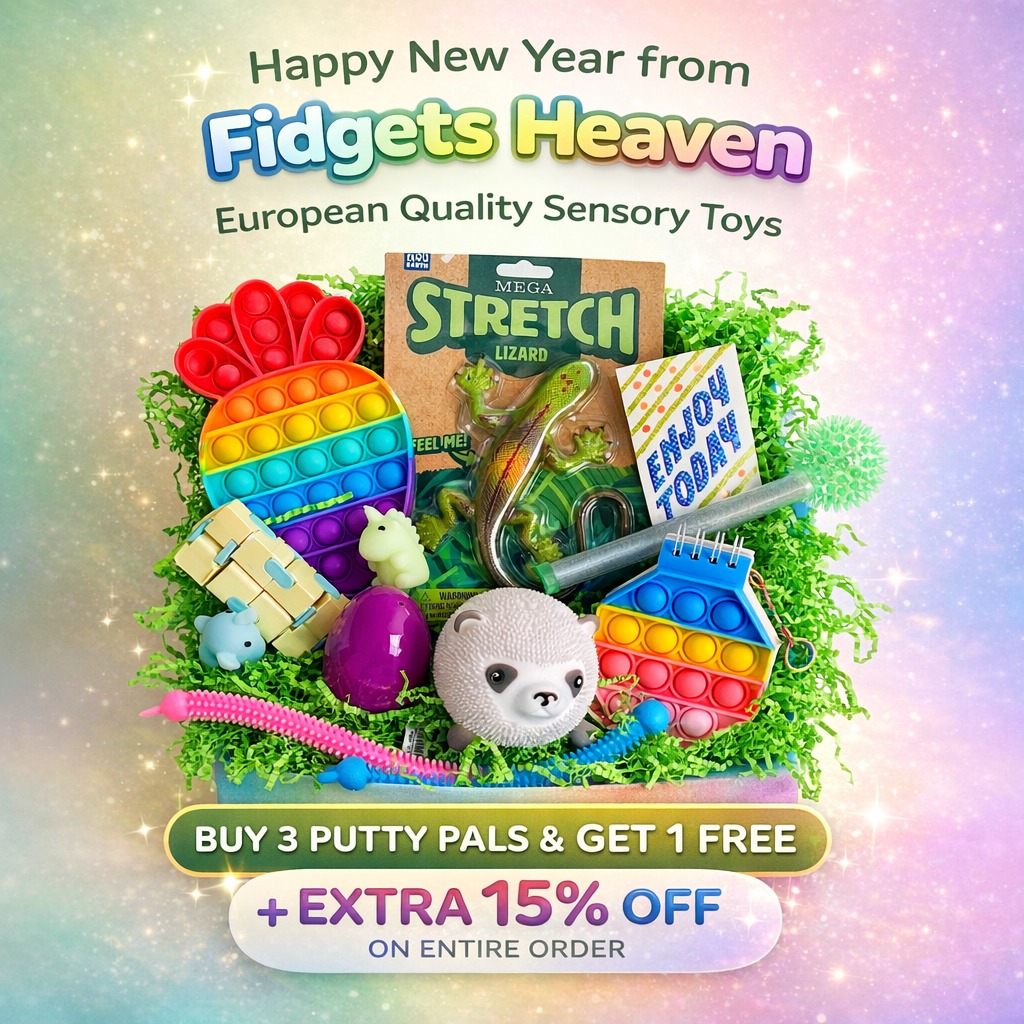 Fidgets Factory Facebook ad: Happy New Year from Fidgets Factory!