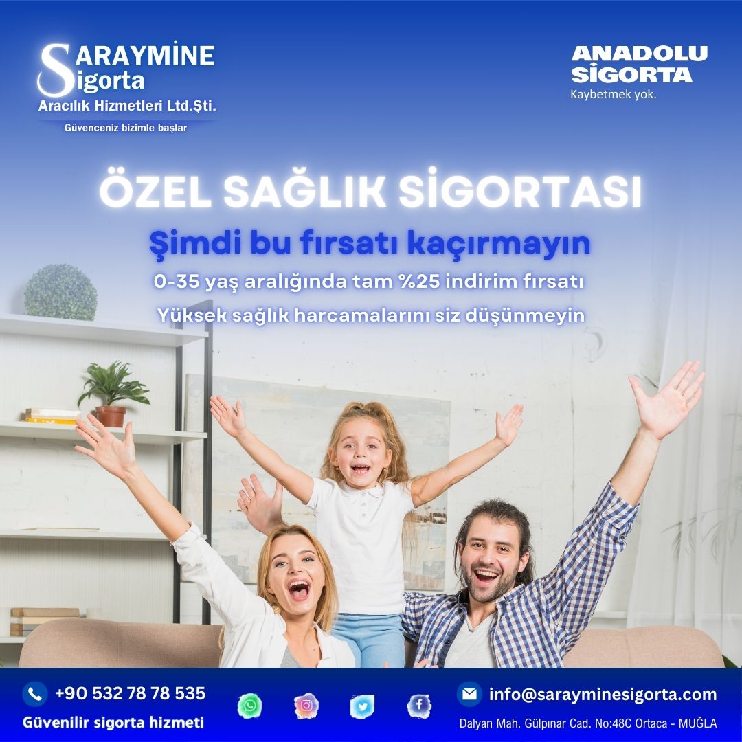 Saraymine Sigorta Aracılık Hizmetleri Ltd.Şti. Facebook ad