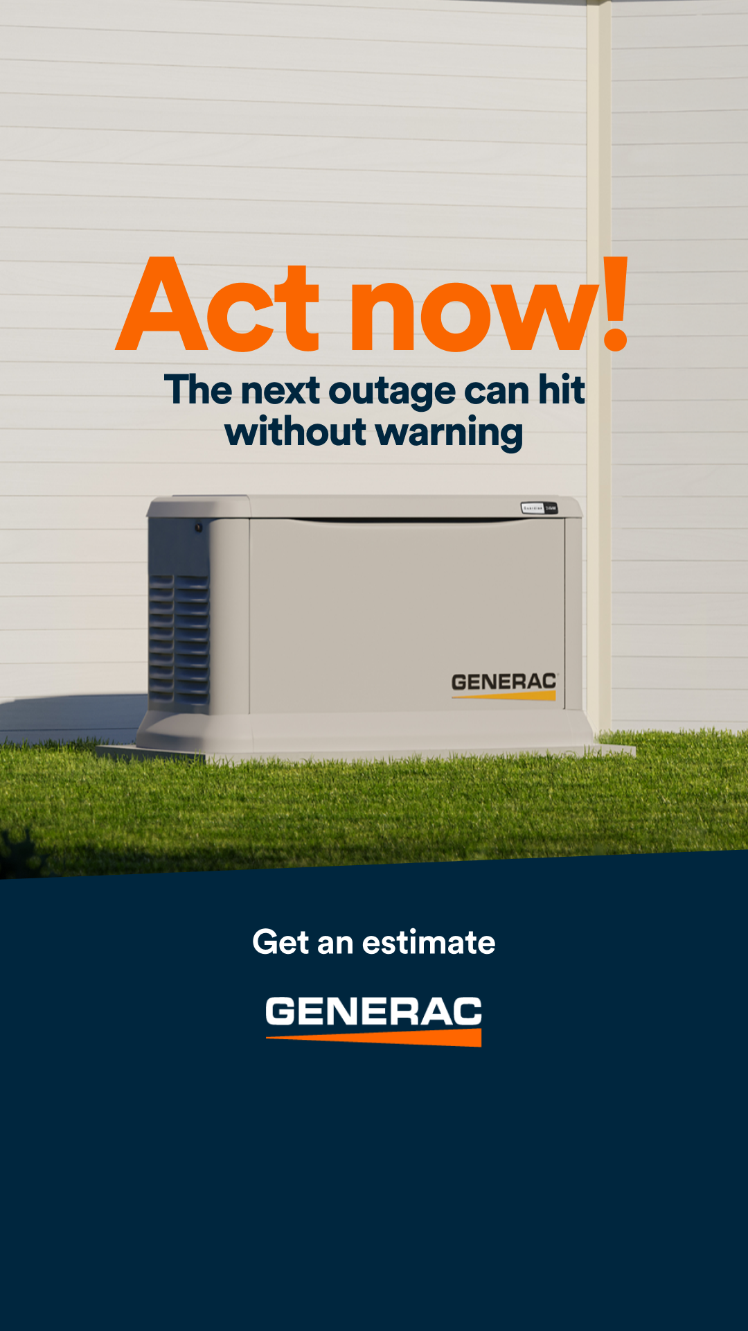 Generac Facebook ad from Feb 2, 2026