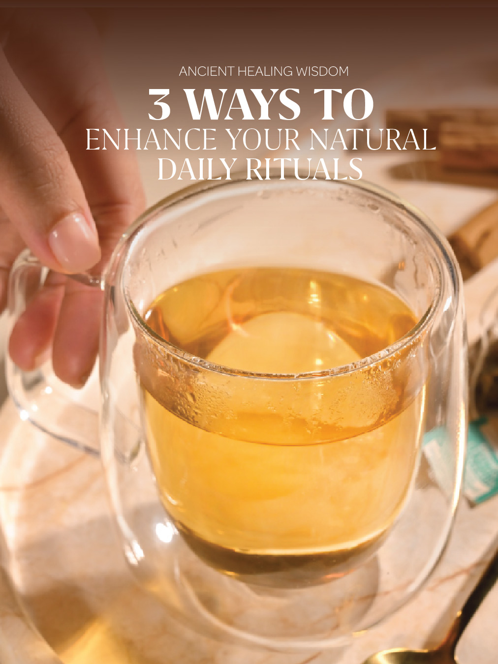 Dilmah Ceylon Cinnamon Company Facebook ad: Your 3 simple Daily wellness rituals to enhance…