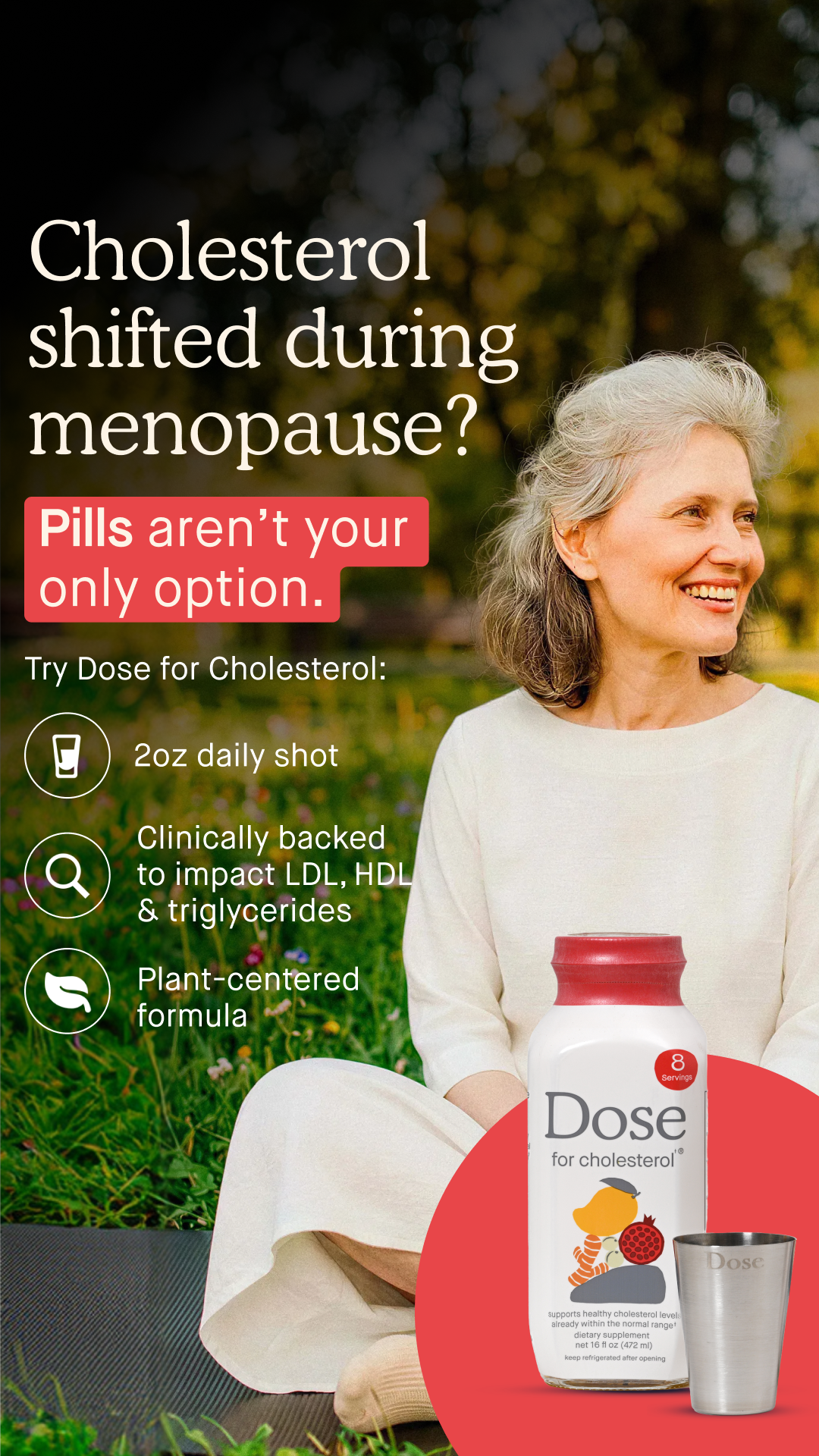Dose for Cholesterol Facebook ad