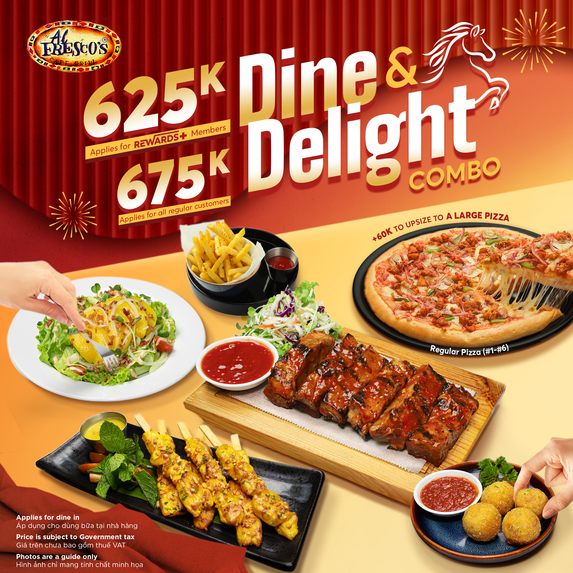 Al Fresco's Facebook ad