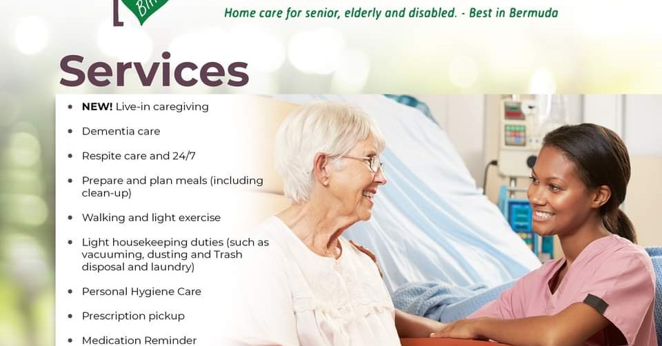 Bermuda In-Home Care Facebook ad