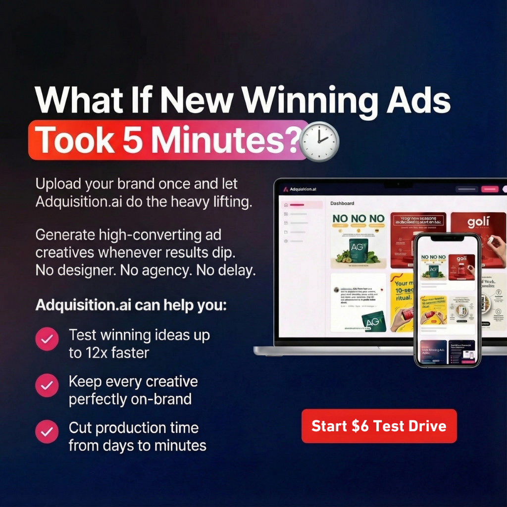 Adquisition.ai Facebook ad