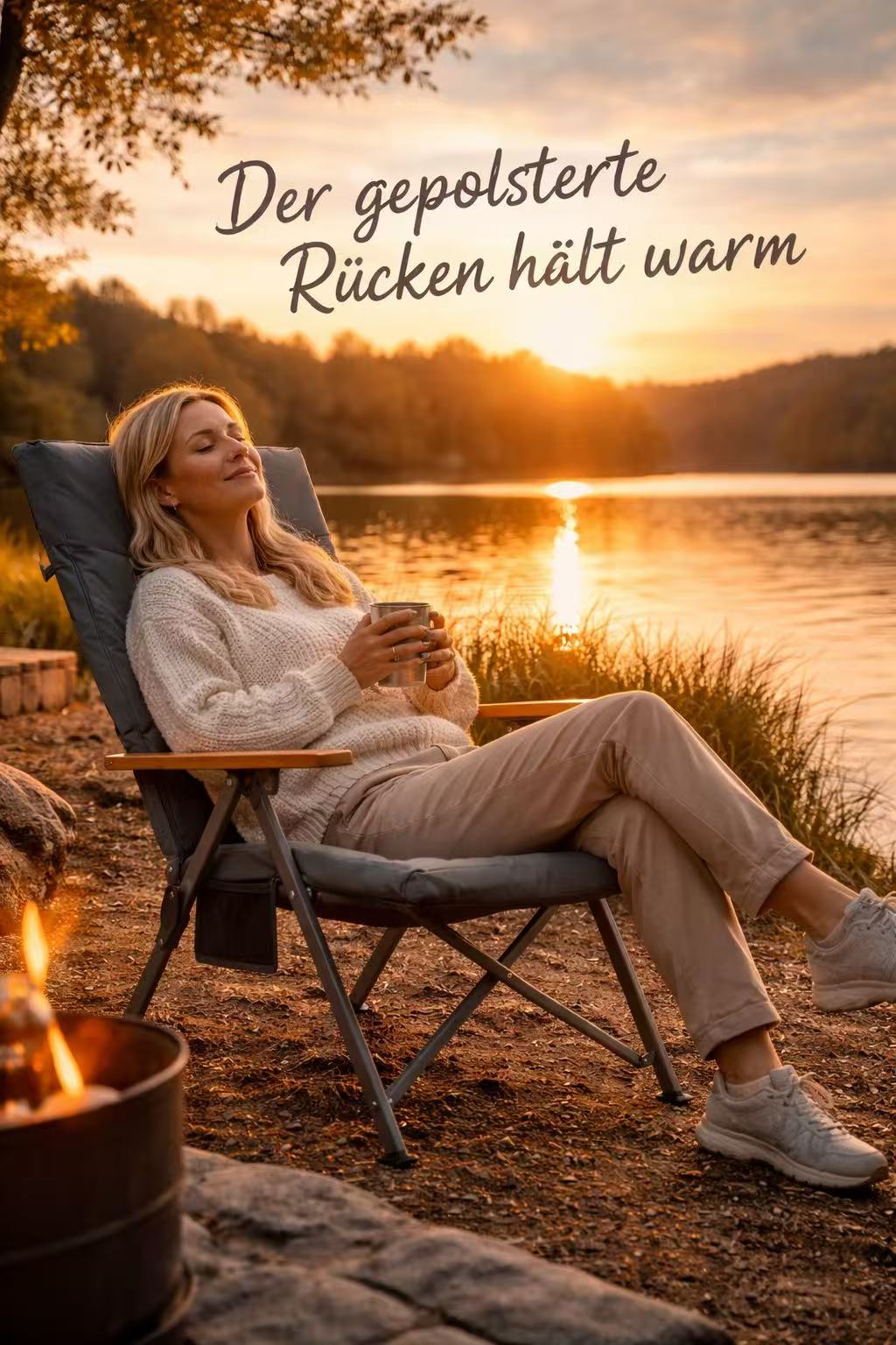 Join Nature HomeCall Outdoor Facebook ad: Extra weiche Polsterung, stabile Holzarmlehnen und…
