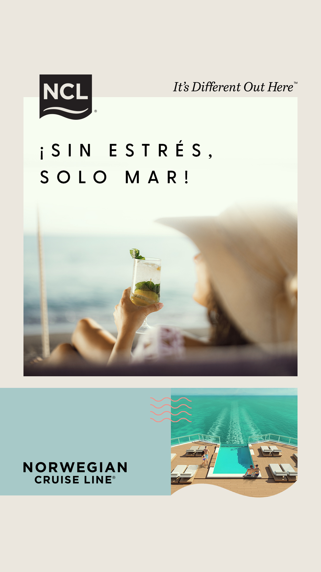 Norwegian Cruise Line Facebook ad from Apr 28, 2026