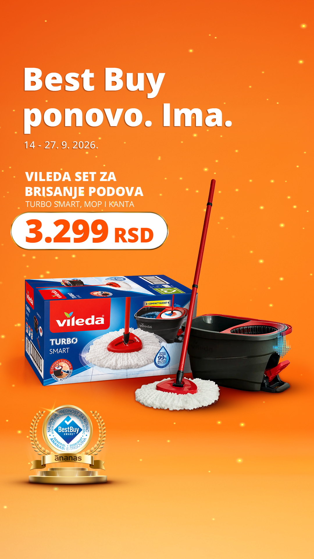 Ananas.rs Facebook ad: Bosch Serie 4. Pametan izbor.