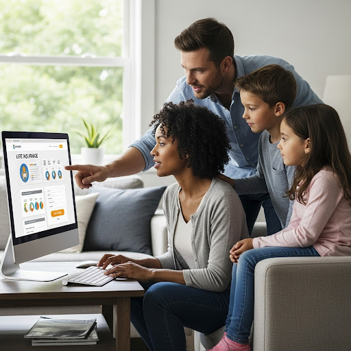 Affordable Life Policies Facebook ad: Ethos