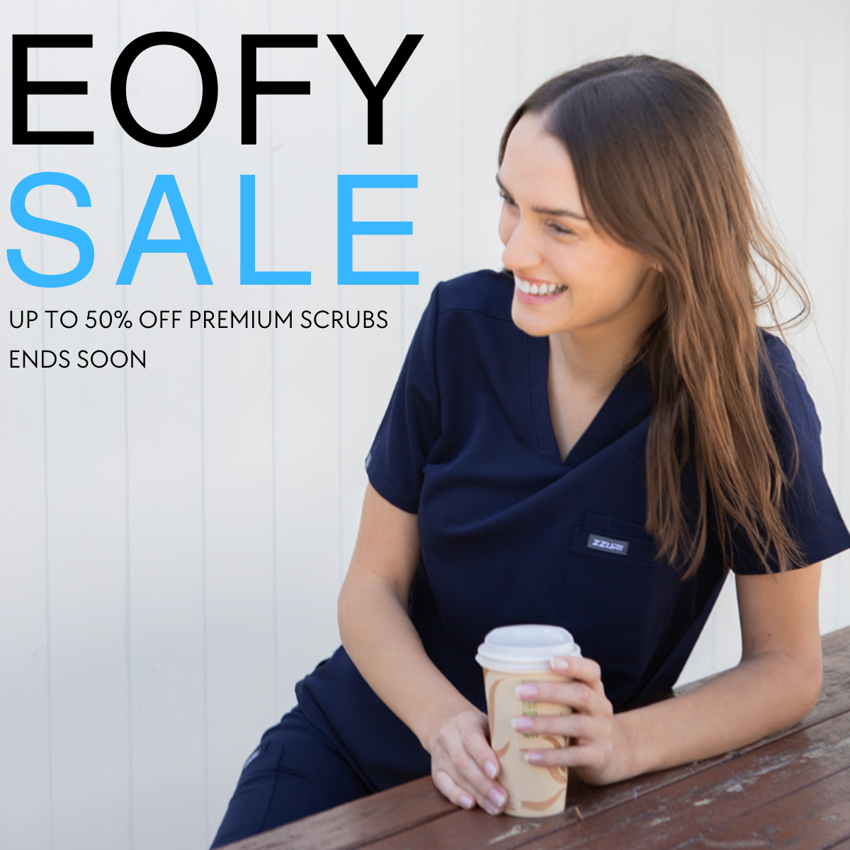 Zzuri Medical Scrubs Facebook ad