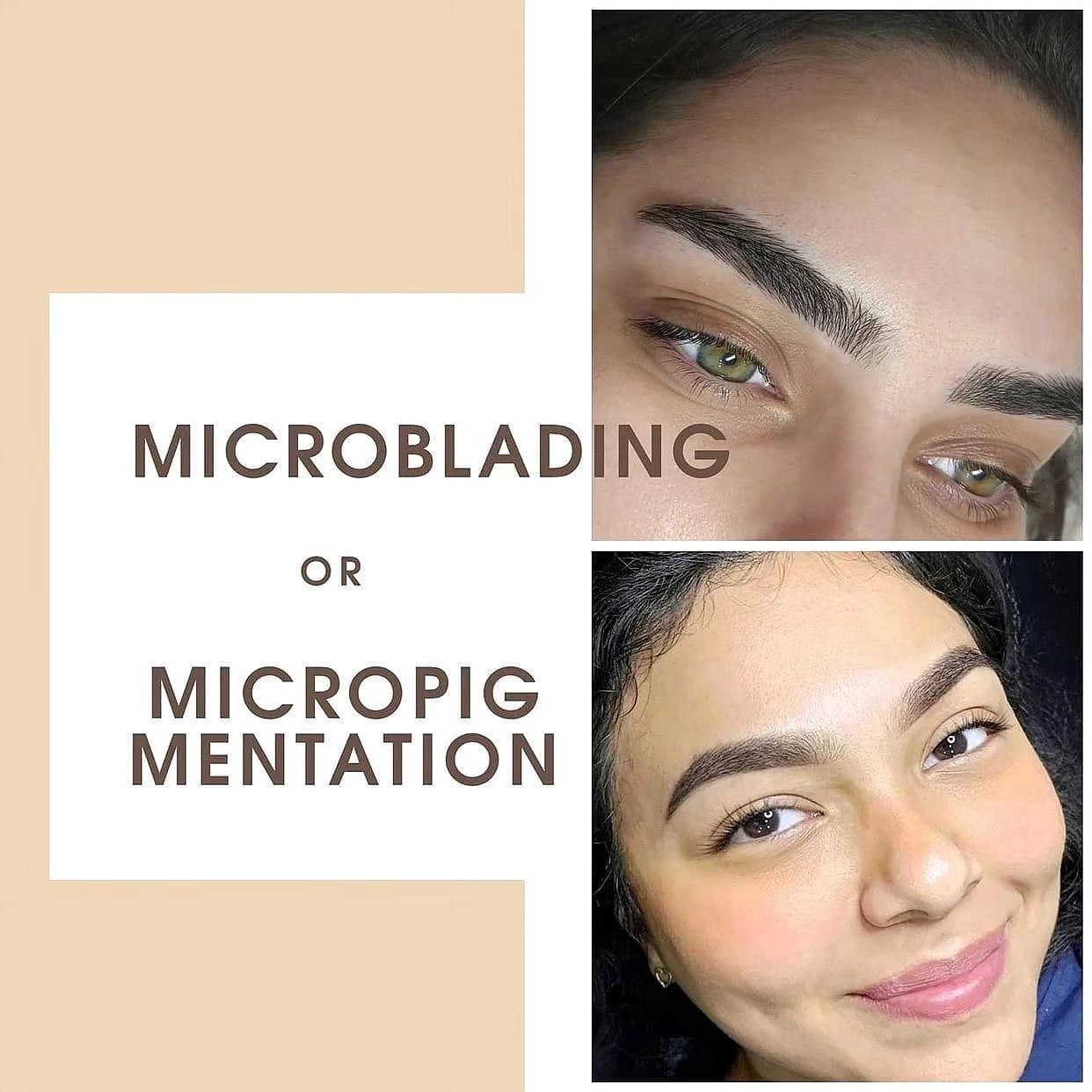 Wellbrow Rjuly Facebook ad: Microblading or Micropigmentation?