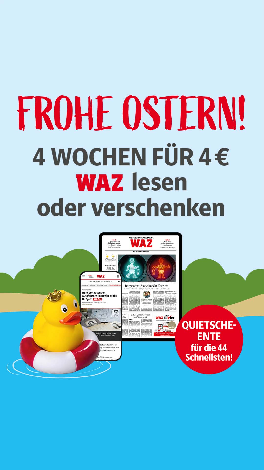 WAZ Facebook ad from Mar 3, 2026