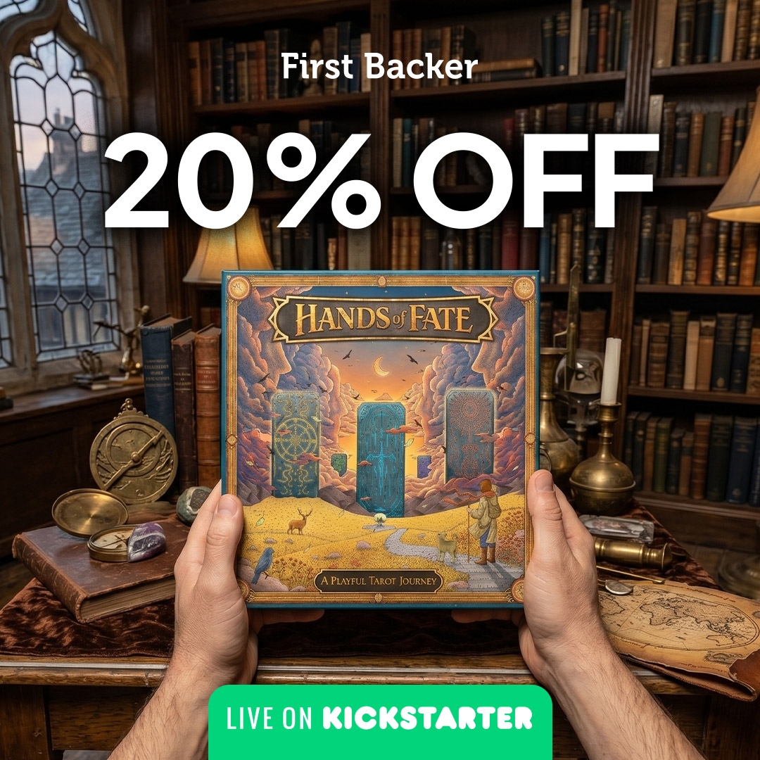 Best Crowdfunding Projects Facebook ad: A Tarot Journey Shaped by Real Meanings.