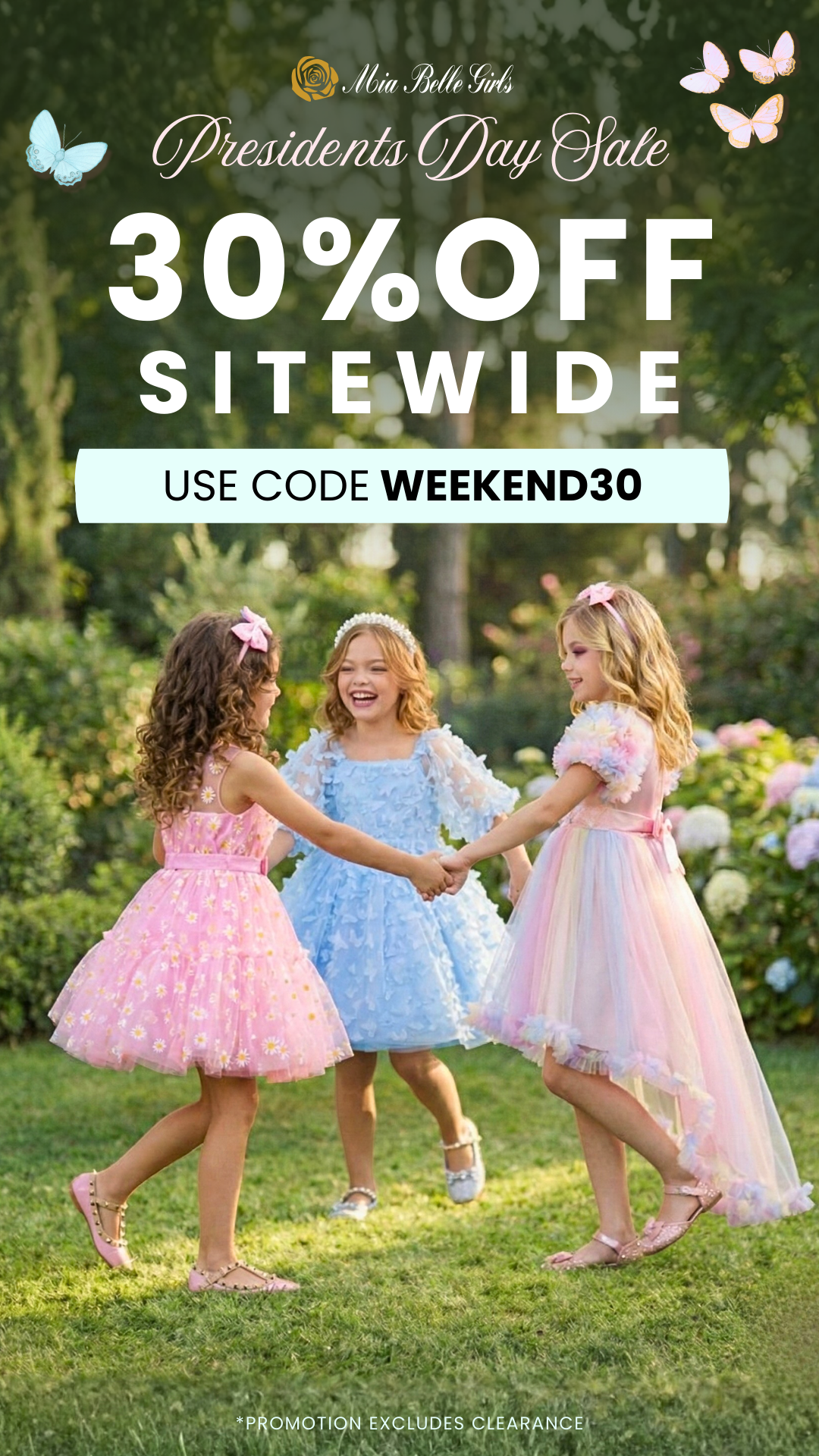 Mia Belle Girls Facebook ad