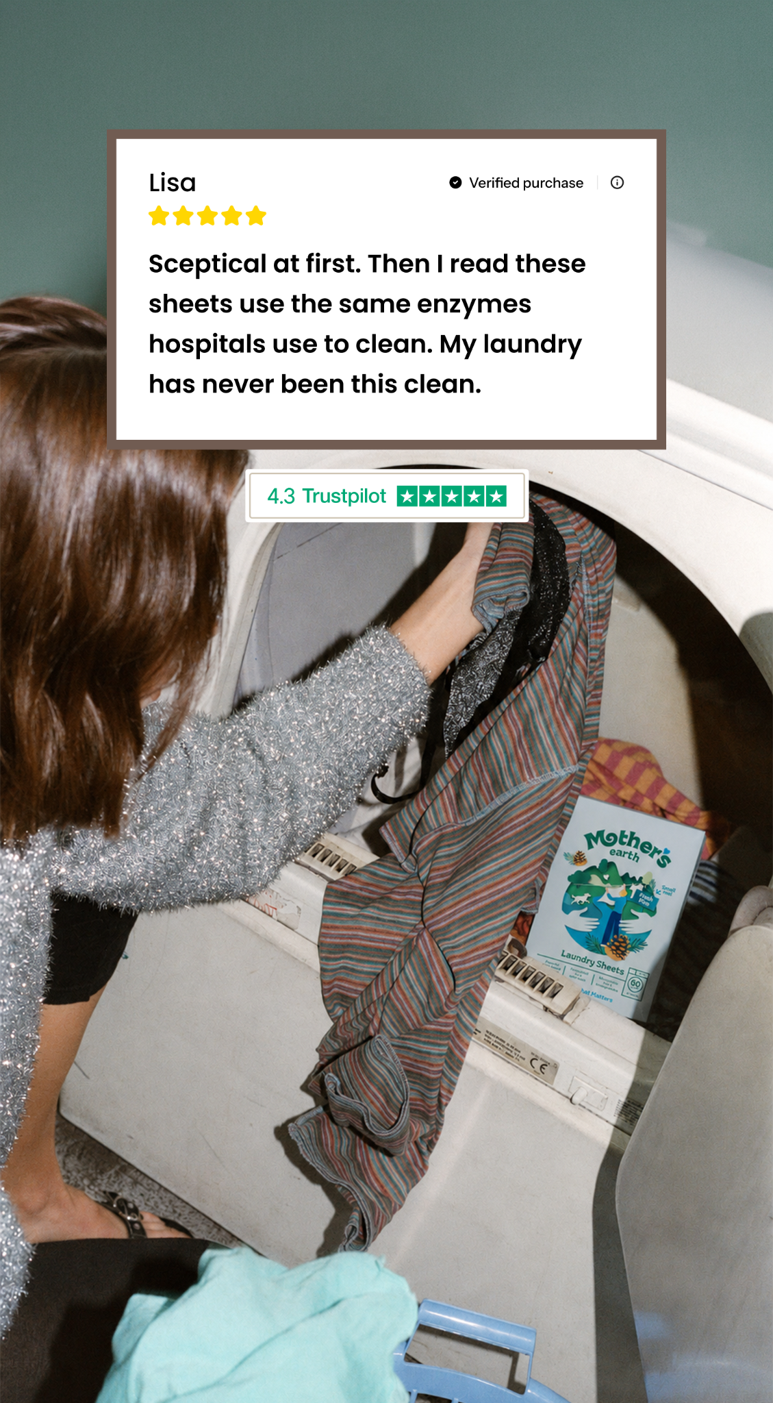 Mothers Earth Facebook ad