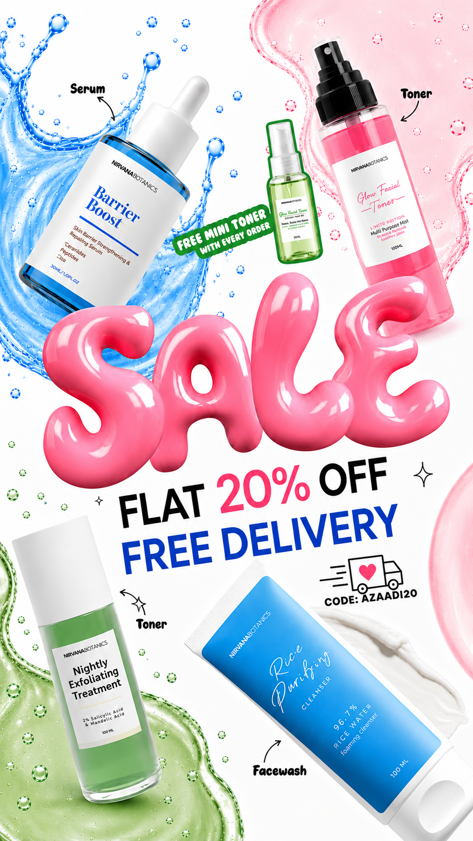 Nirvana Botanics Facebook ad