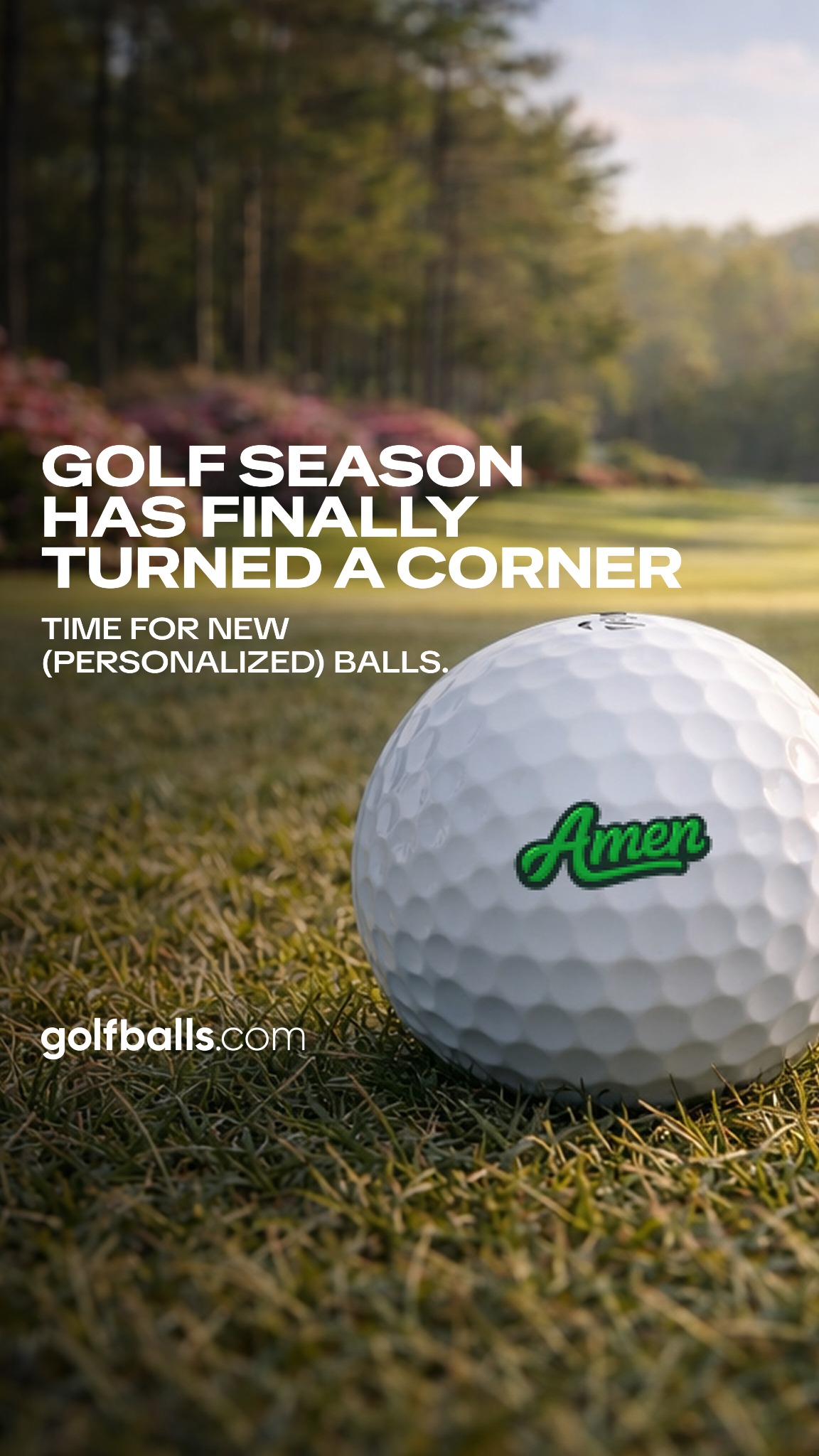 Golfballs.com Facebook ad