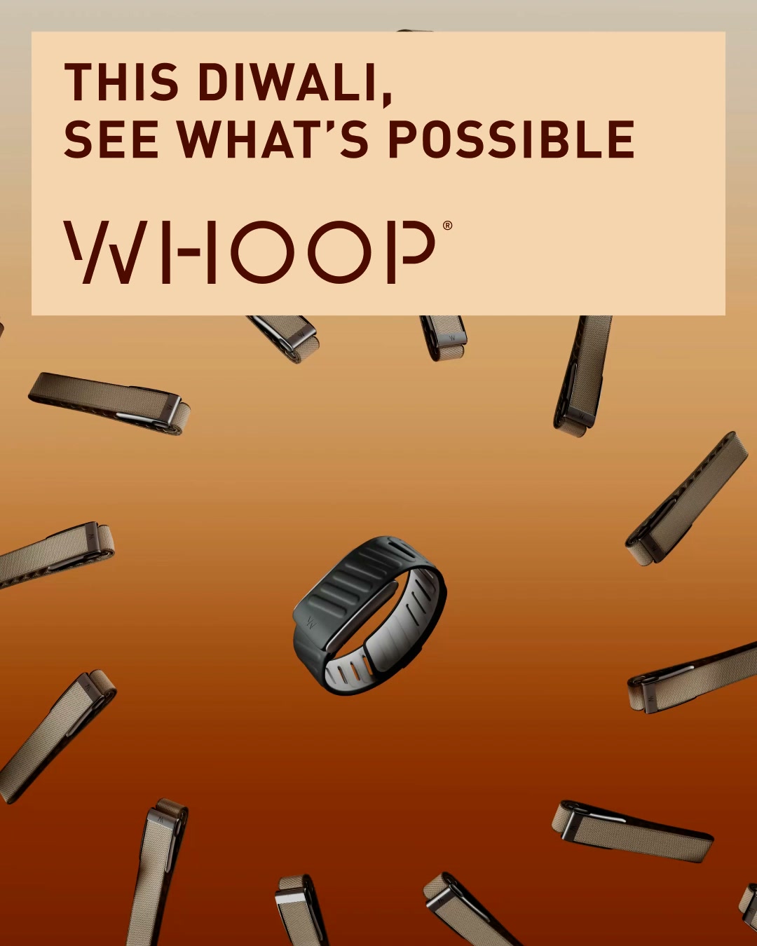 WHOOP Facebook ad: Give the gift of WHOOP