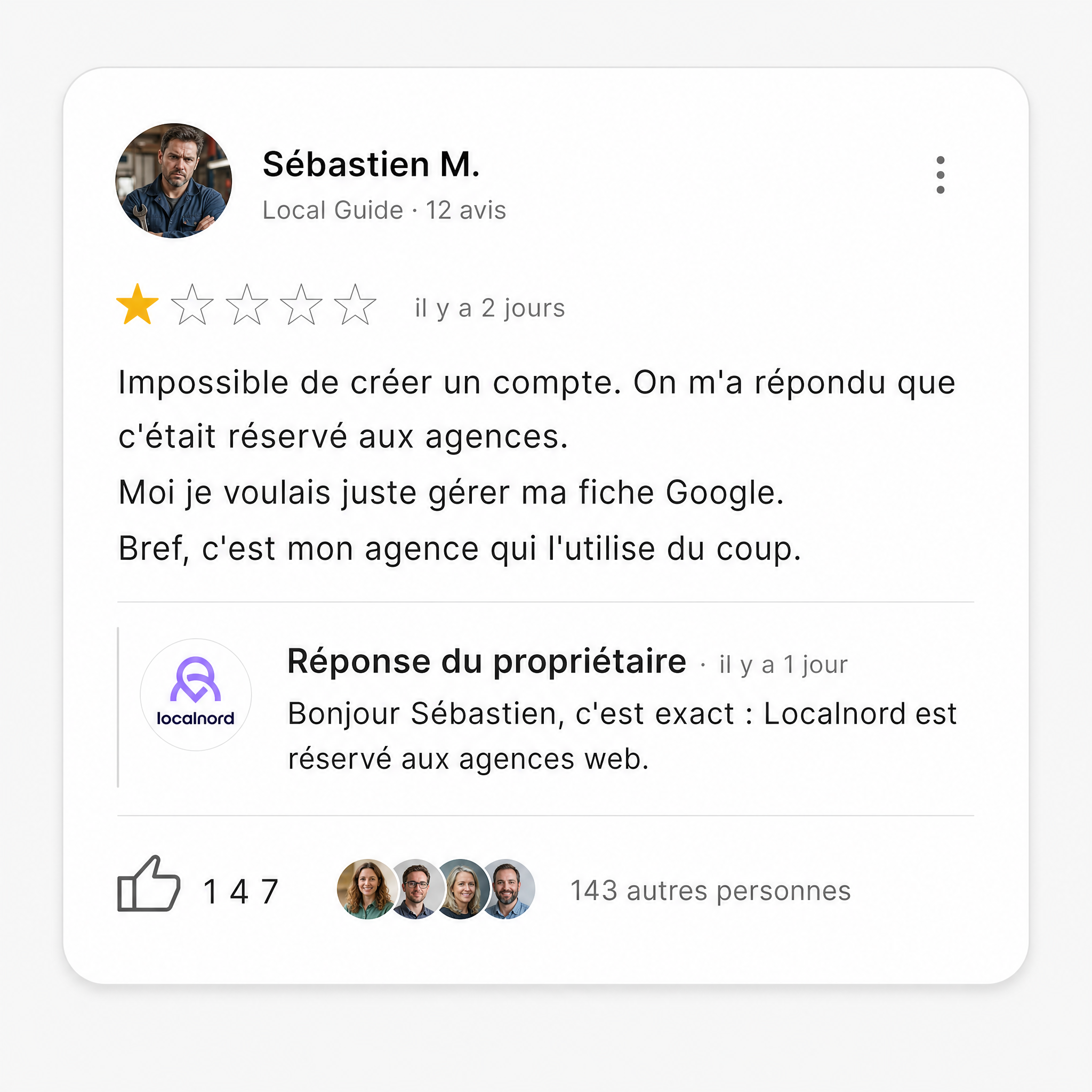 Robin - Expert Google My Business Facebook ad: Réservé aux agences web