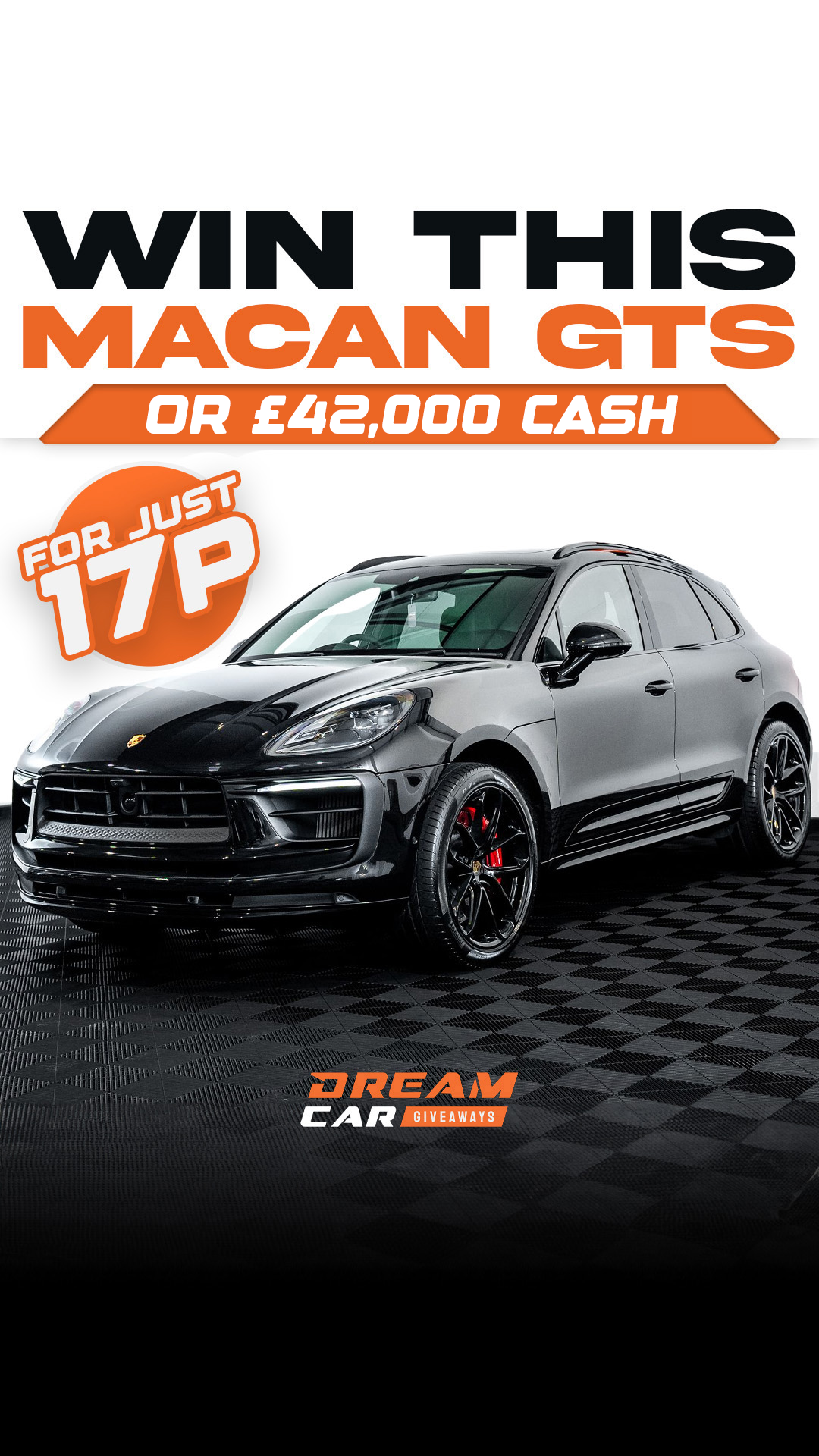 Dream Car Giveaways Facebook ad