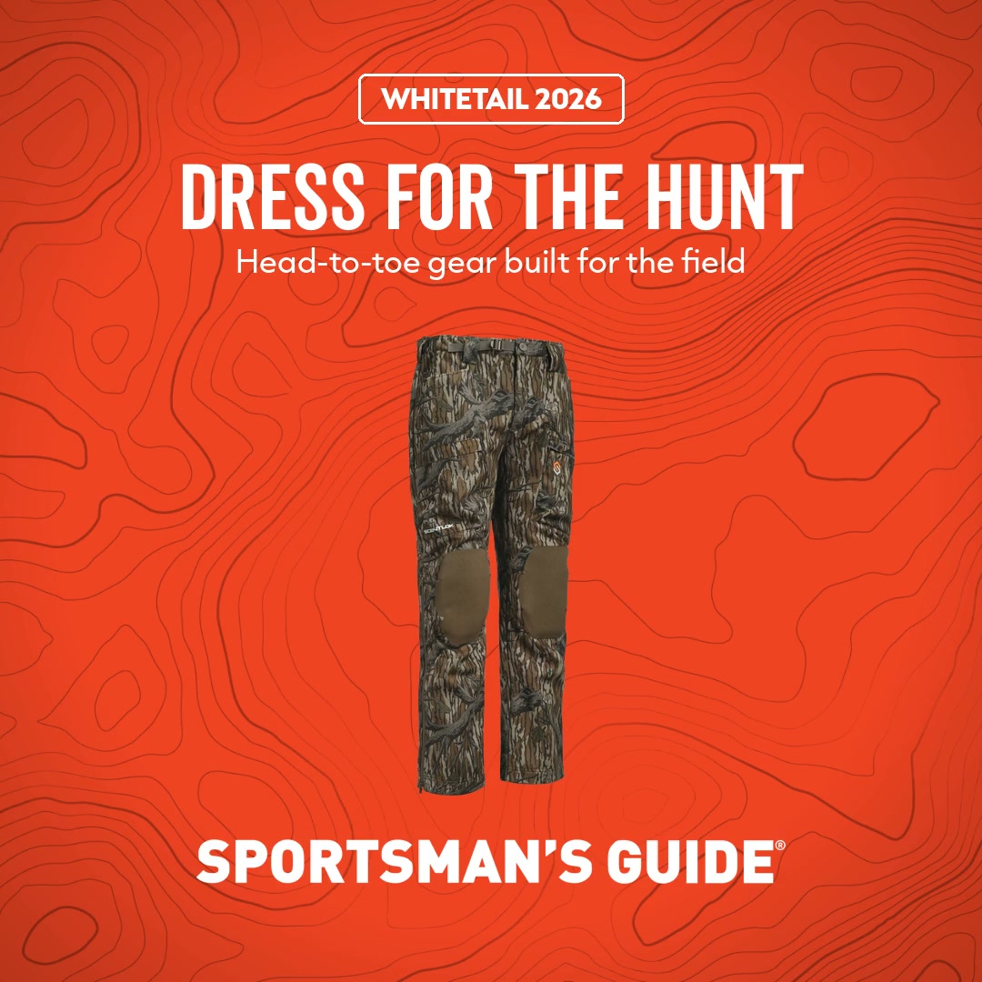 Sportsman's Guide Facebook ad: Dress for the Hunt