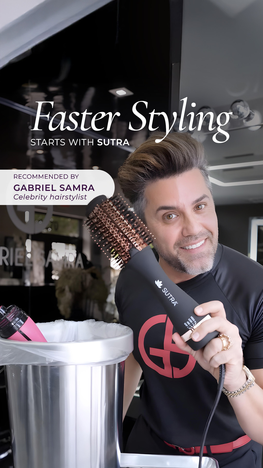 Sutra Beauty Facebook ad: IR Infrared Blowout Brush