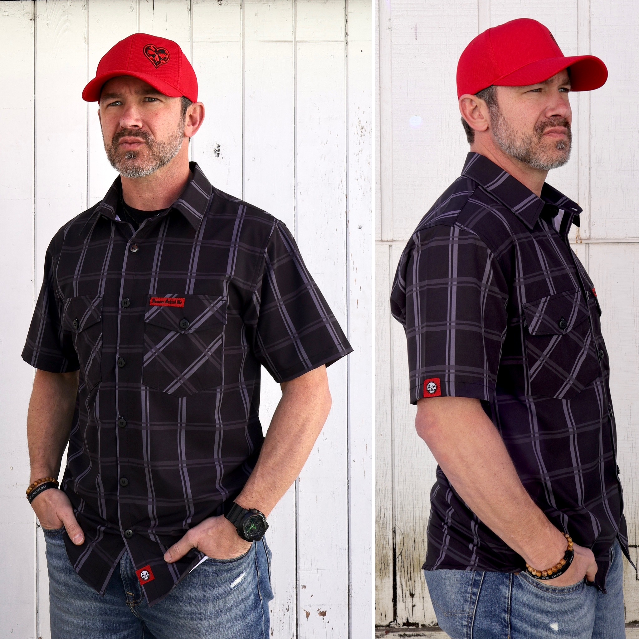 Demons Behind Me Inspirational Clothing & Apparel Facebook ad