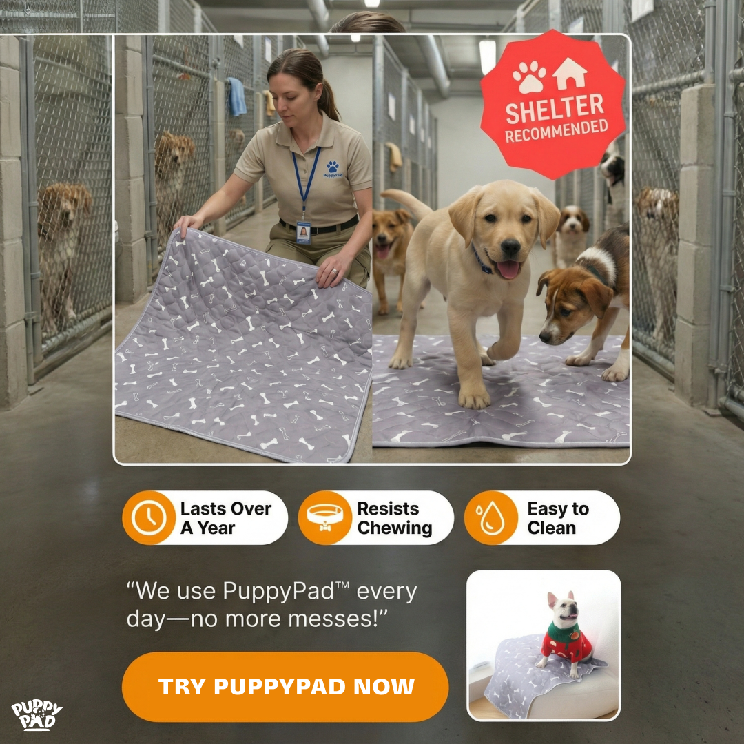 PuppyPad Facebook ad